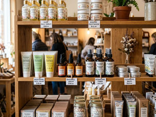 Retail Products displayed