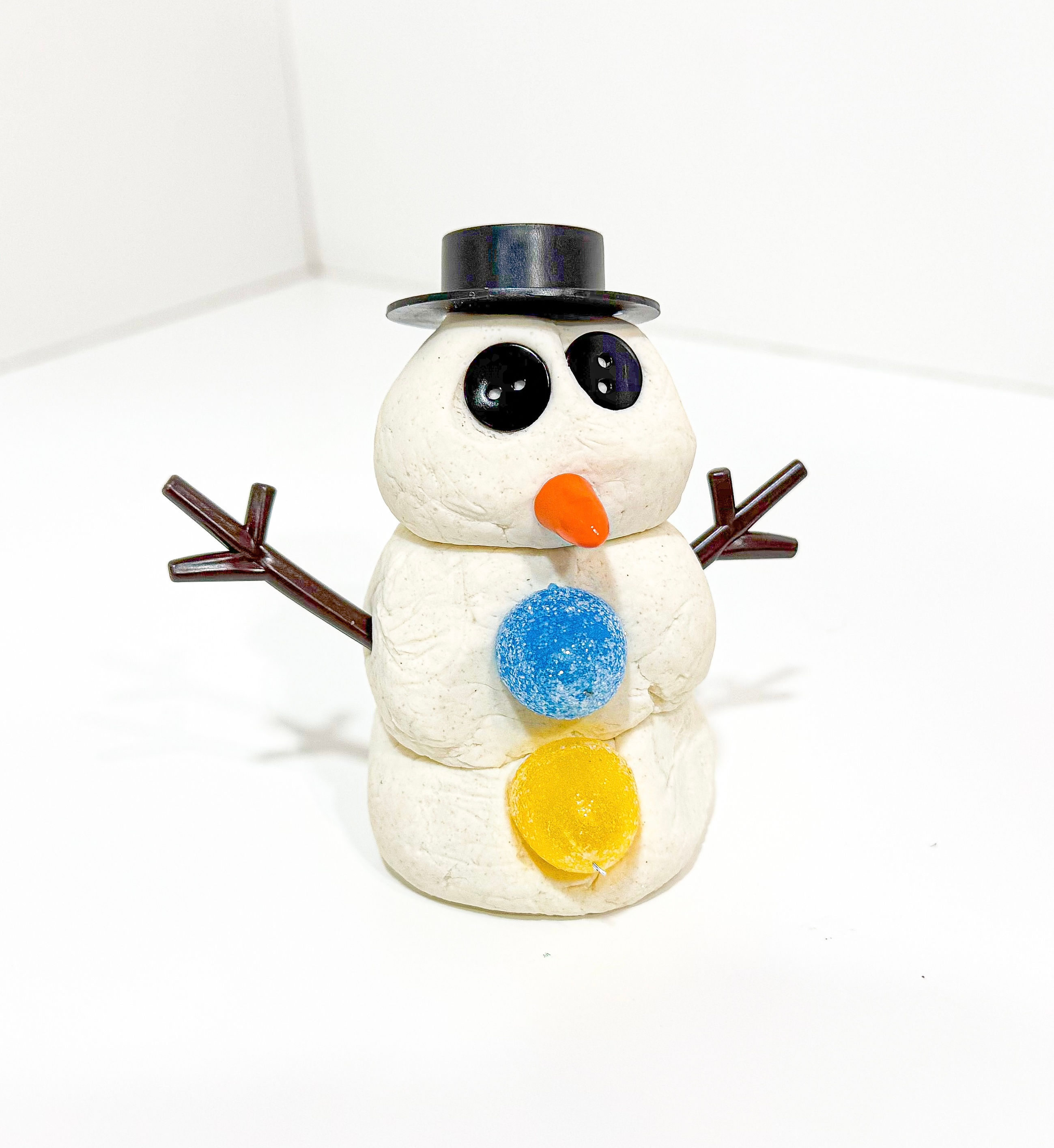 Snowman Jar