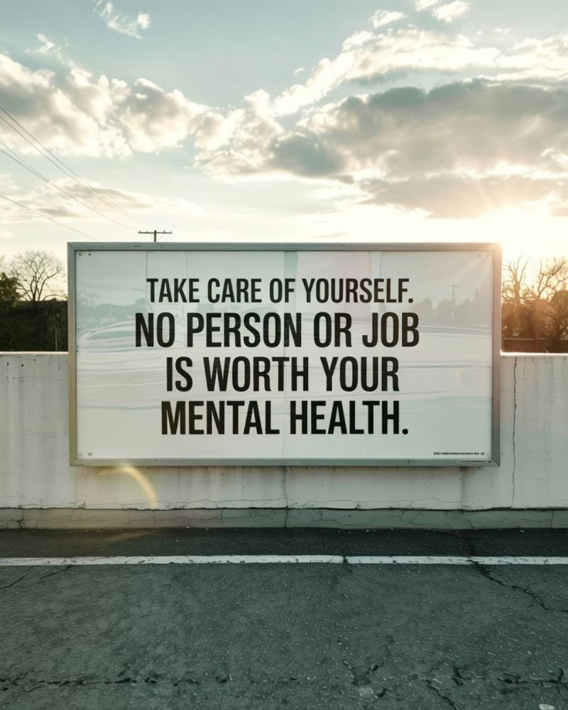 No Person or Job Is Worth Your Mental Health