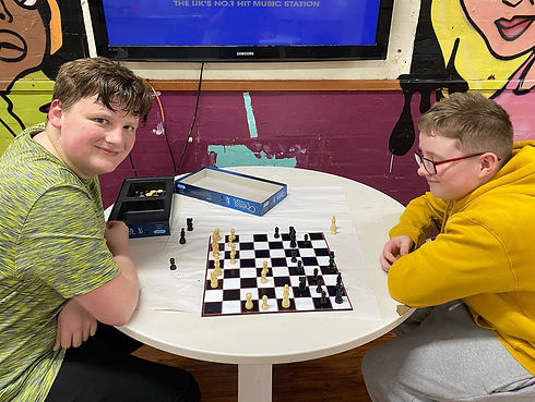 meandu youth club board games.