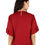 Thumbnail: women latest western casual trendy pearl embellish ruffled plus size maroon top