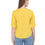 Thumbnail: UNFAKENOW  Casual Half Sleeve Embroidered Women Yellow Top