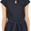 Thumbnail: UNFAKENOW  Solid Navy Blue Women Cotton Jumpsuit