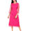 Thumbnail: Pink Net Polka Dot Embellished Casual Wear Women Kurta