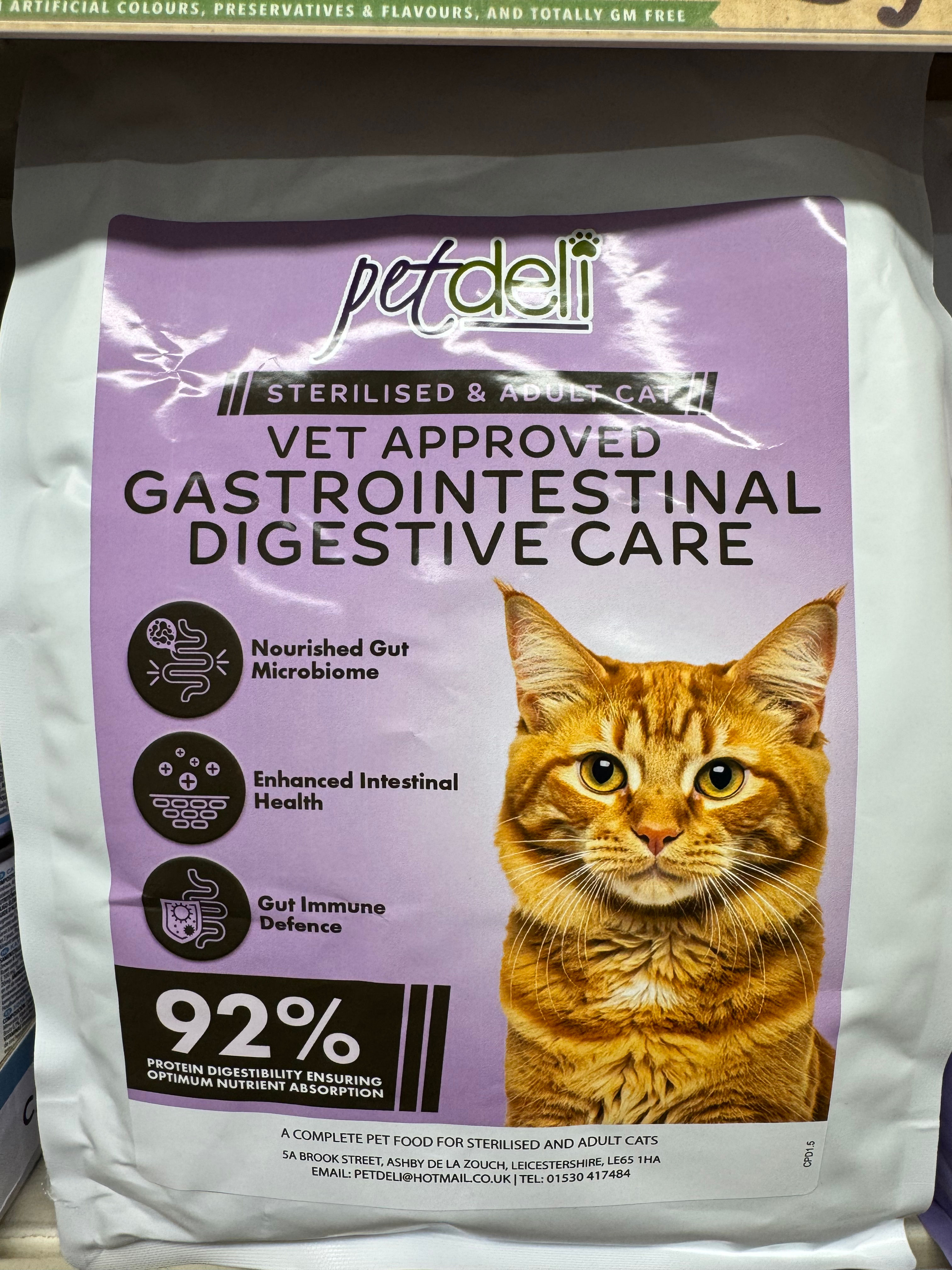 Pet Deli Cat Peptide Gastrointestinal Digestive Care (Hydrolysed) 1.5kg
