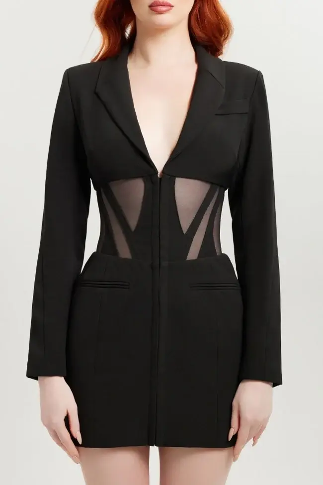 Thumbnail: Corset Blazer Dress