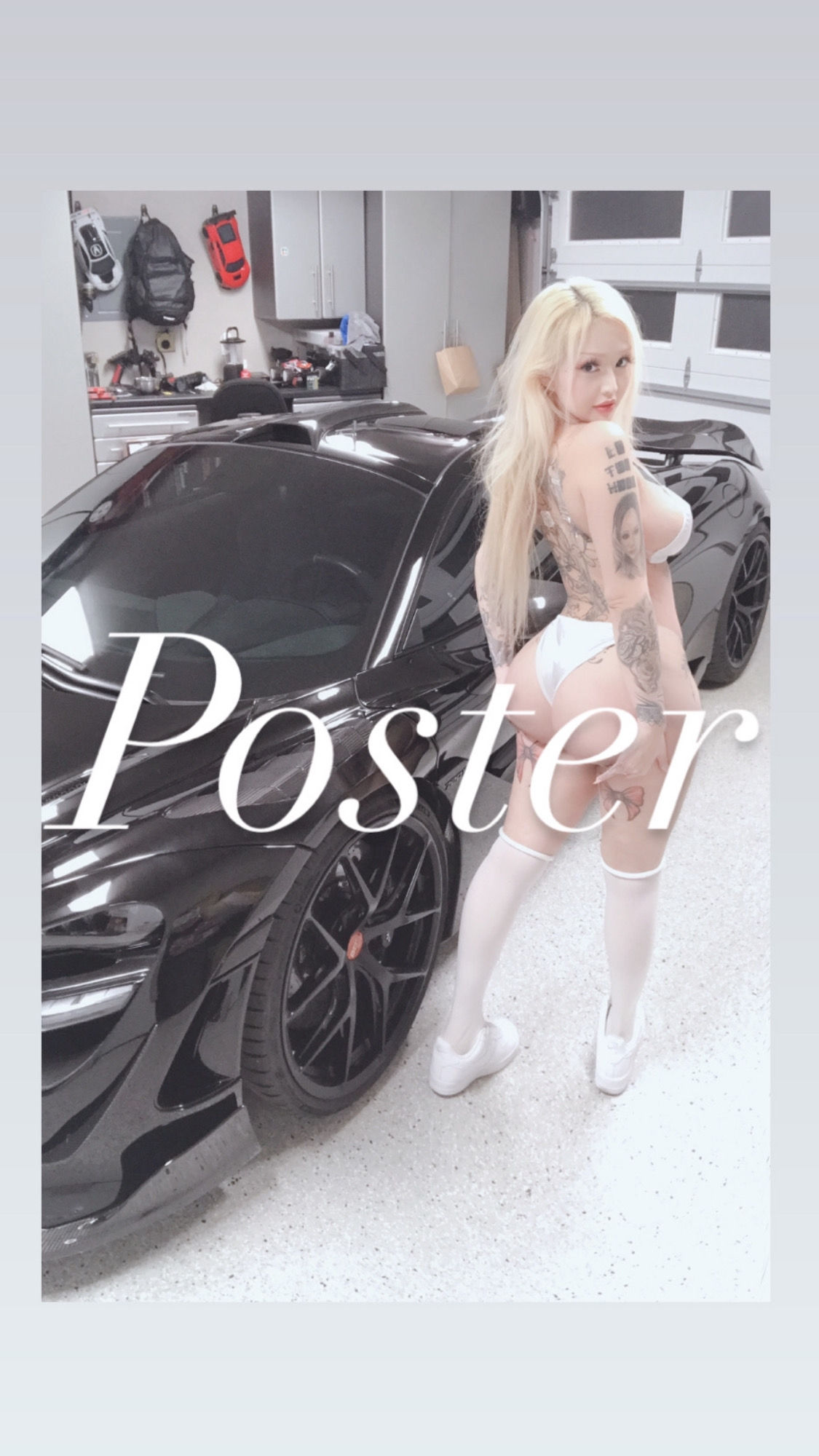 Garage x Mclaren Poster V2