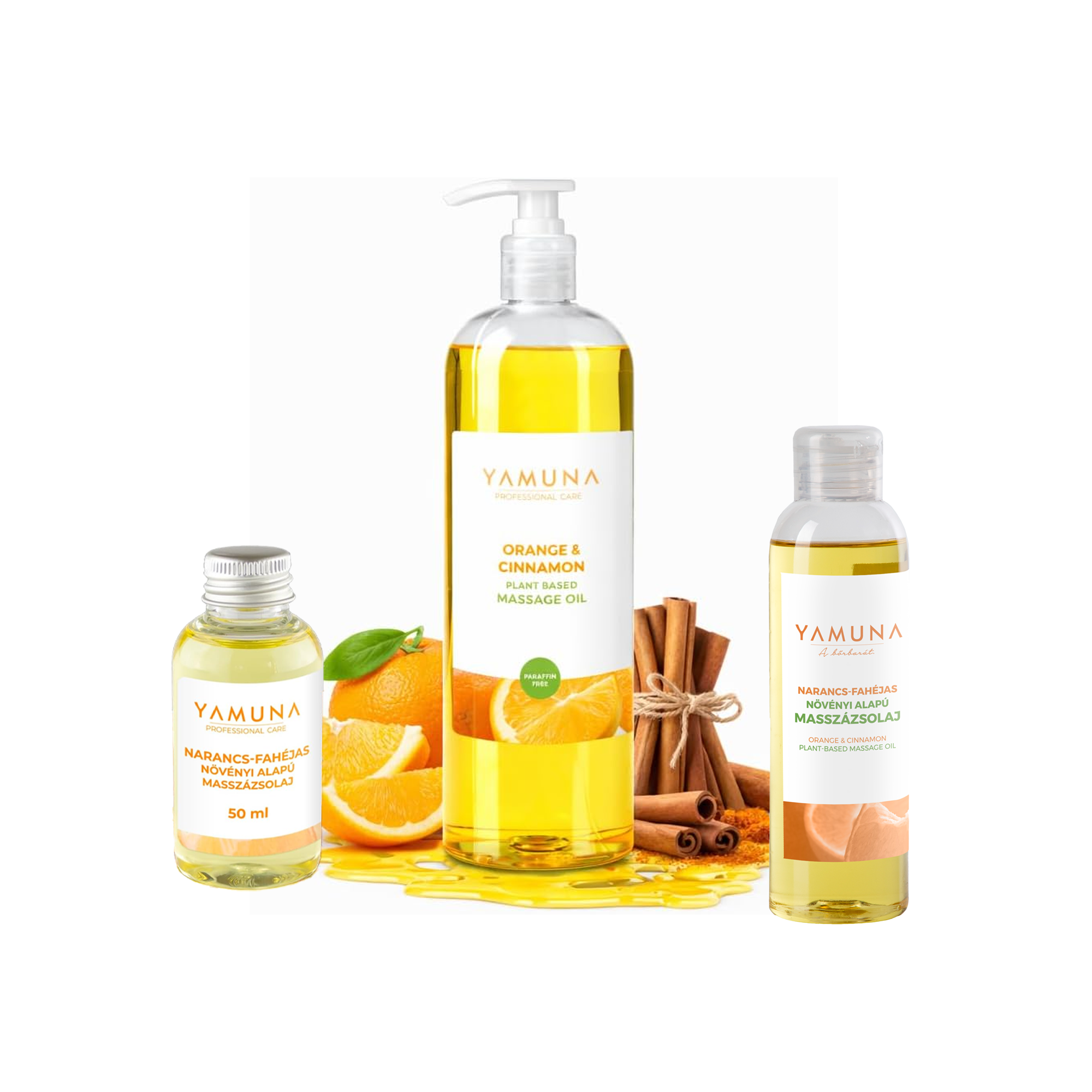 "Orange mit Zimt" pflanzliches Massageöl