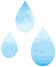 水滴のイラスト