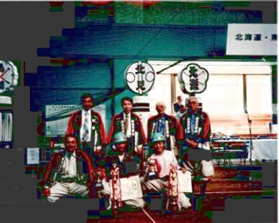 競技会優勝記念写真