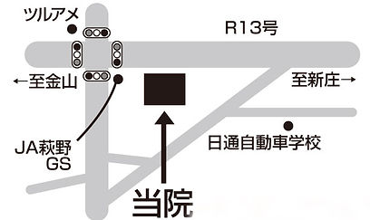 こくの医院MAP
