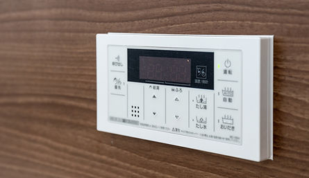 給湯器操作パネル