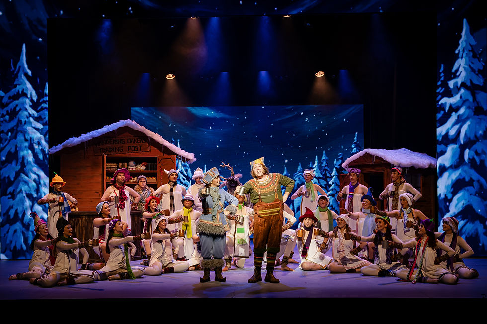 Photo: Sonia Warrell - Nick Christie as Oaken shares some life lessons
