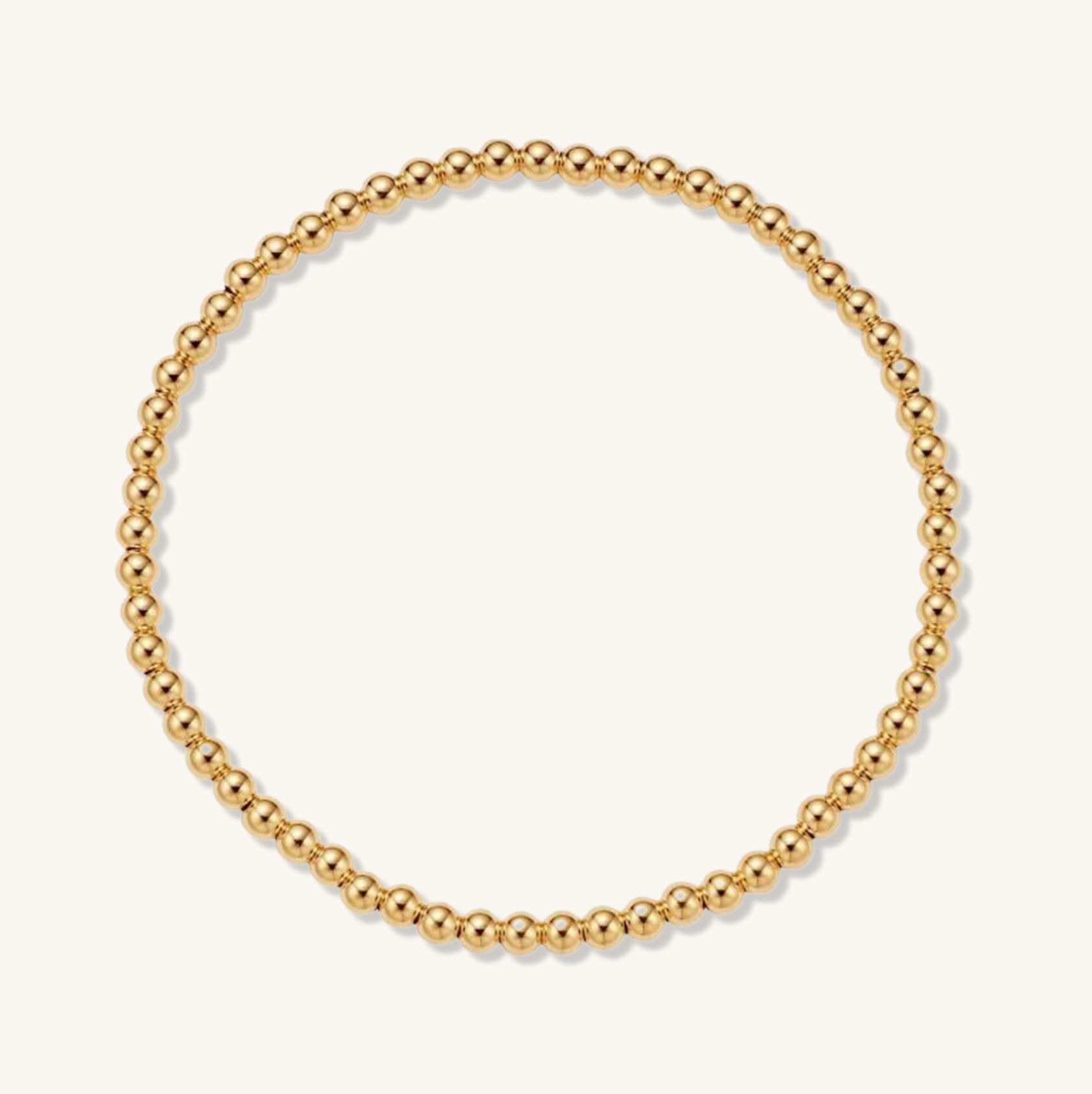 2MM YELLOW GOLD FILLED BRACELET
