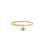 Thumbnail: Evil Eye Beaded Ring 14K Gold