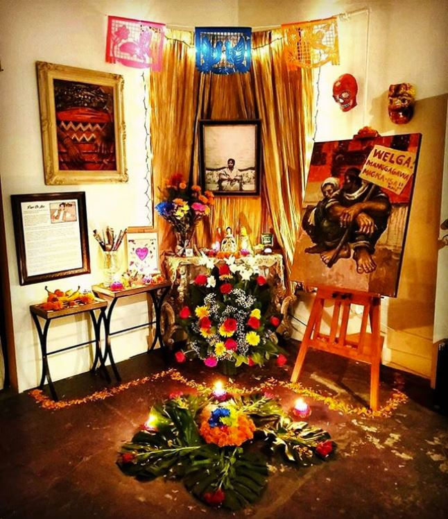 Altar for Papo De Asis by Ginette Rondeau