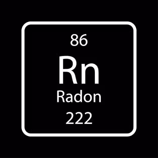 Eye-level view of a home undergoing radon testing