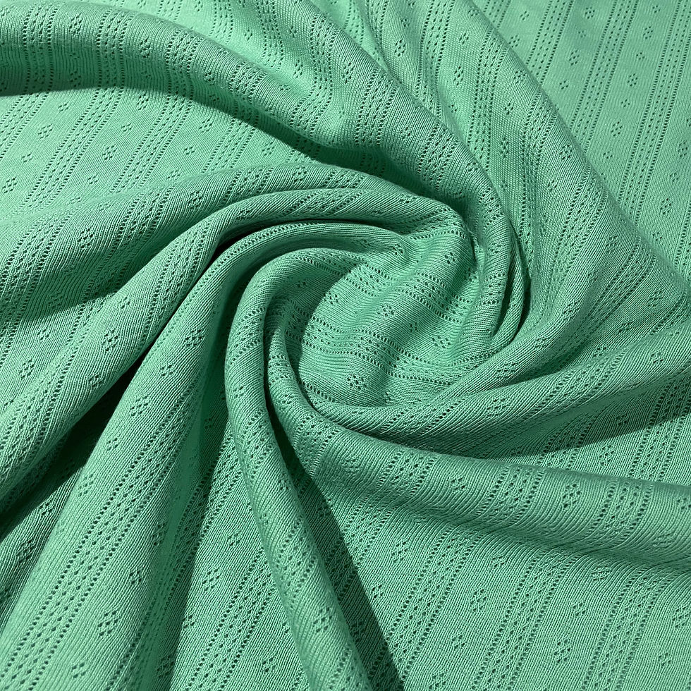 Feinstrick-Jersey in kühlem Pistazie