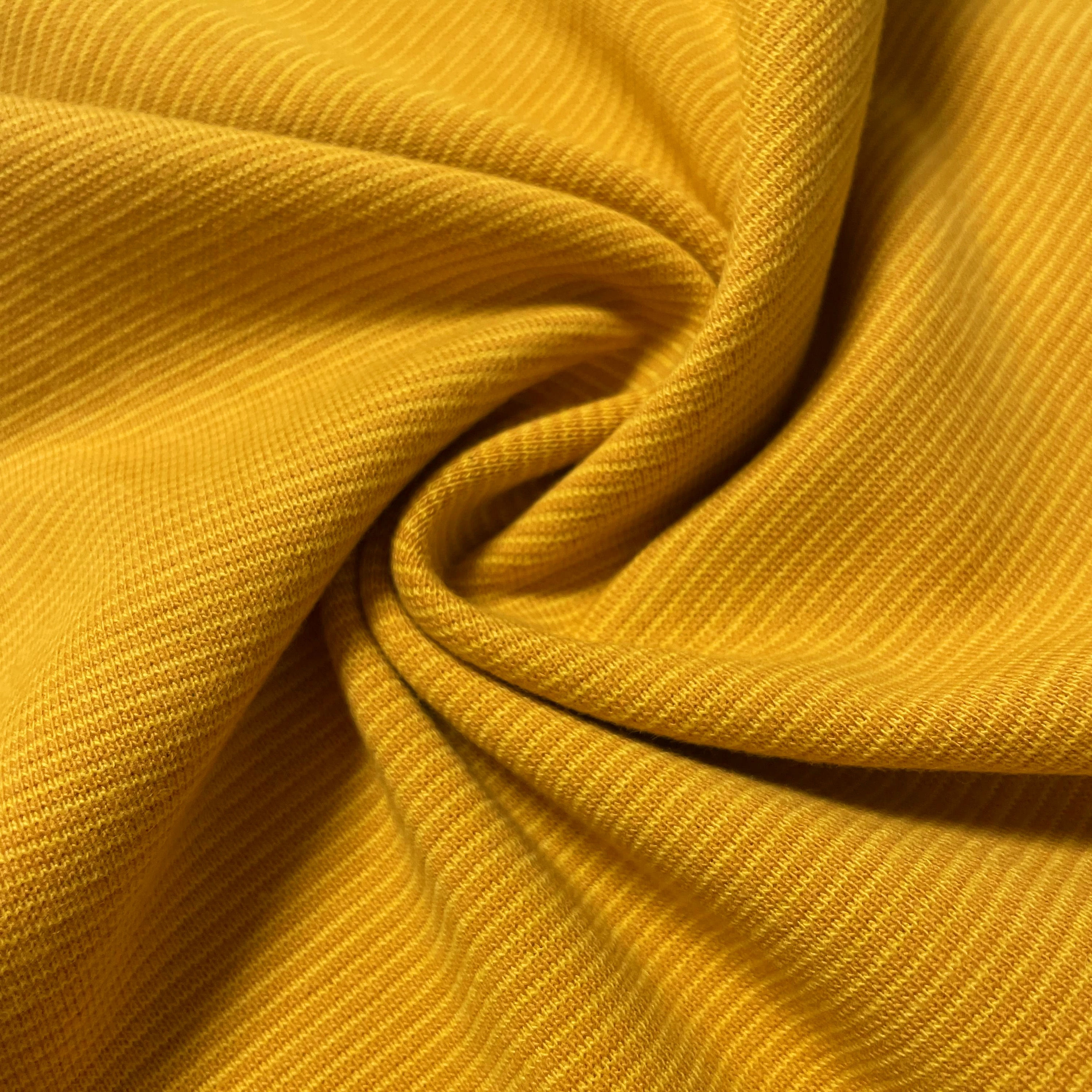 Ringelbündchen in gelb und senf