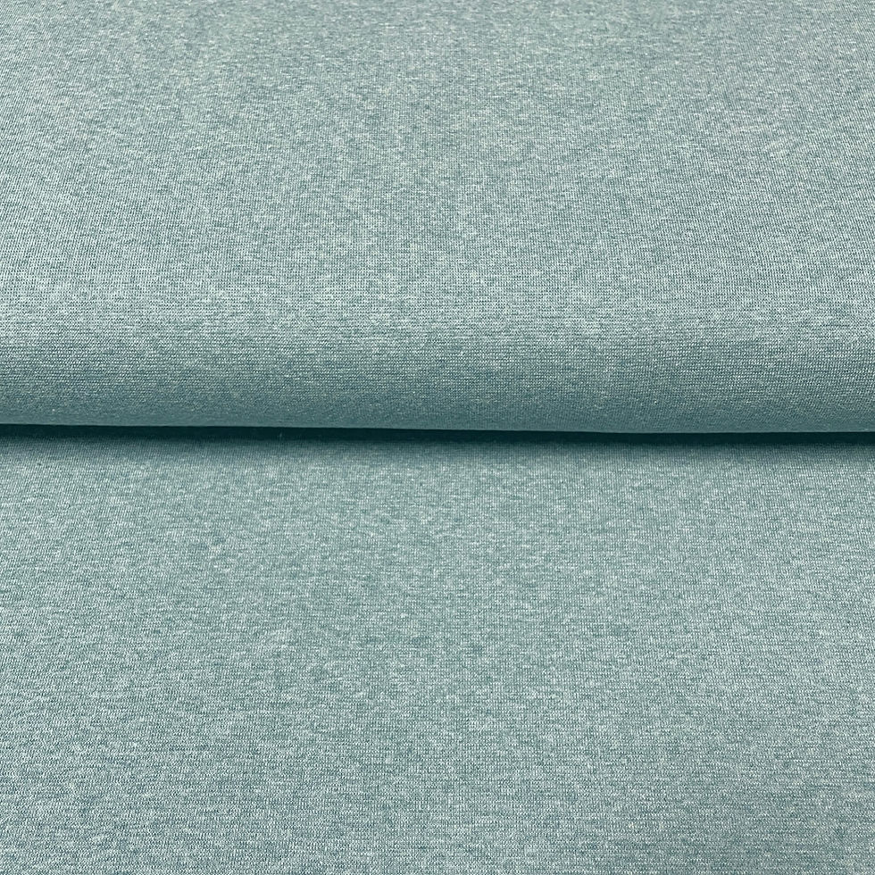 Bündchen in rauchblau, auf der Rolle