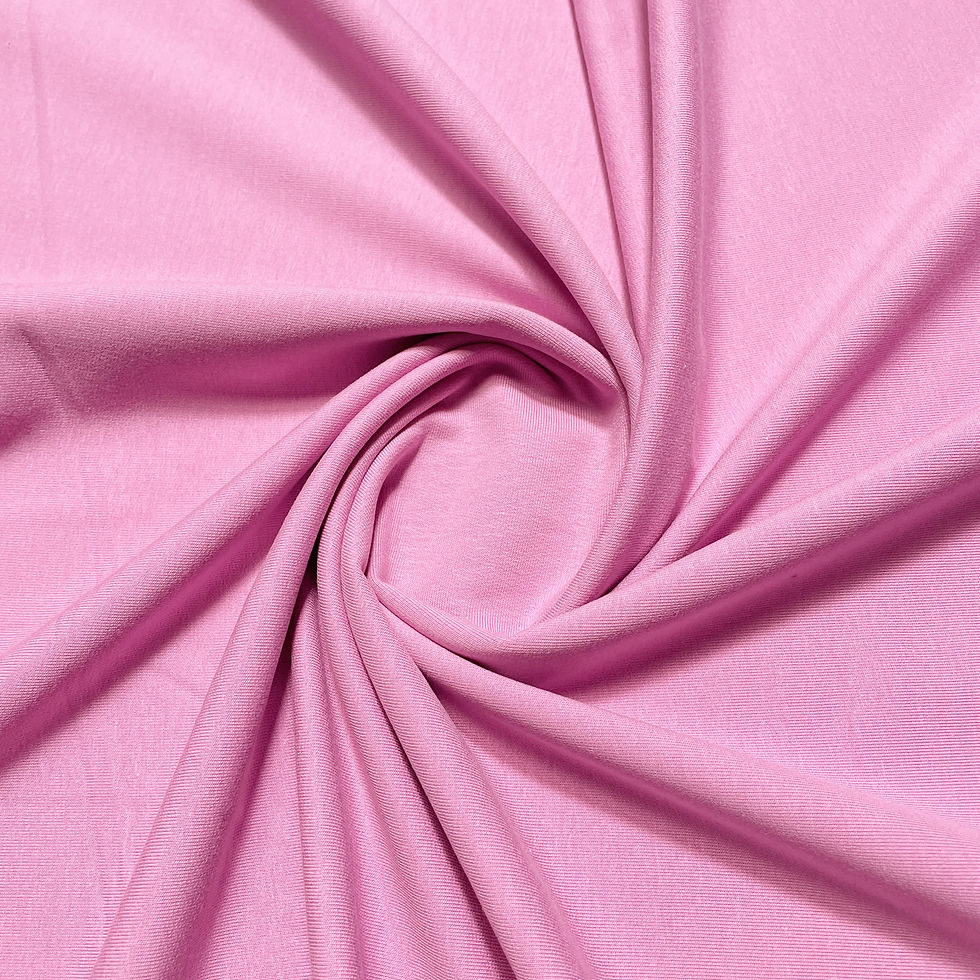 Bio-French-Terry in himbeere, eingedreht