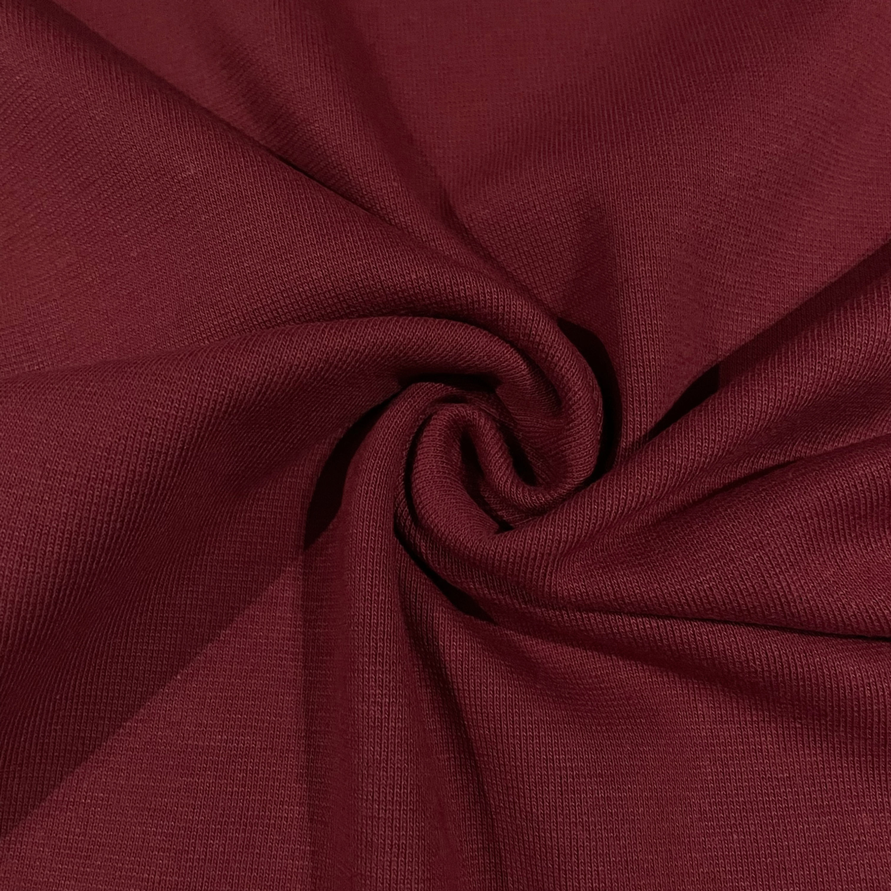 Extrafestes Bündchen in Bordeaux-Rot