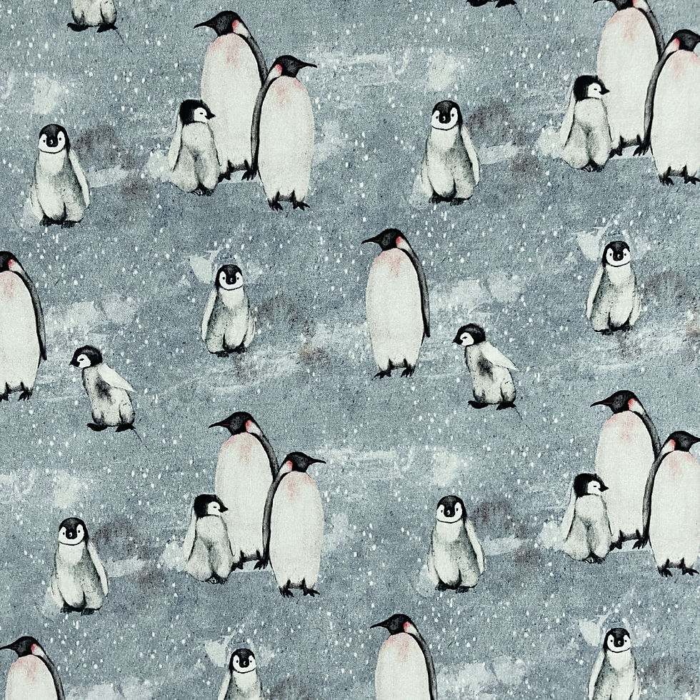 Sweat mit Pinguinen, Ansicht von oben