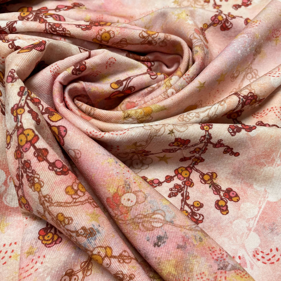 Micromodal Beerenrispe, Ansicht von oben