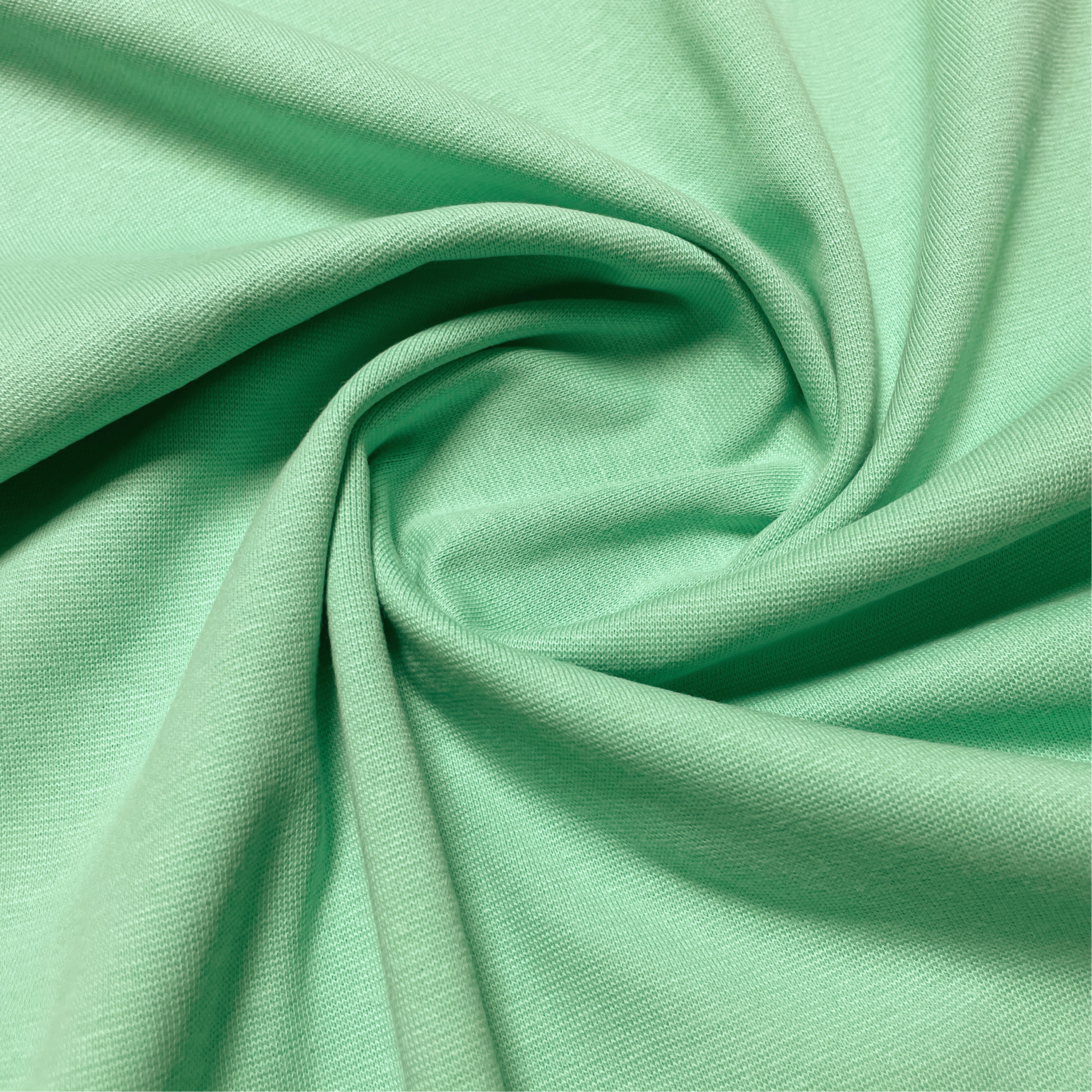 Bündchen in Mintgrün