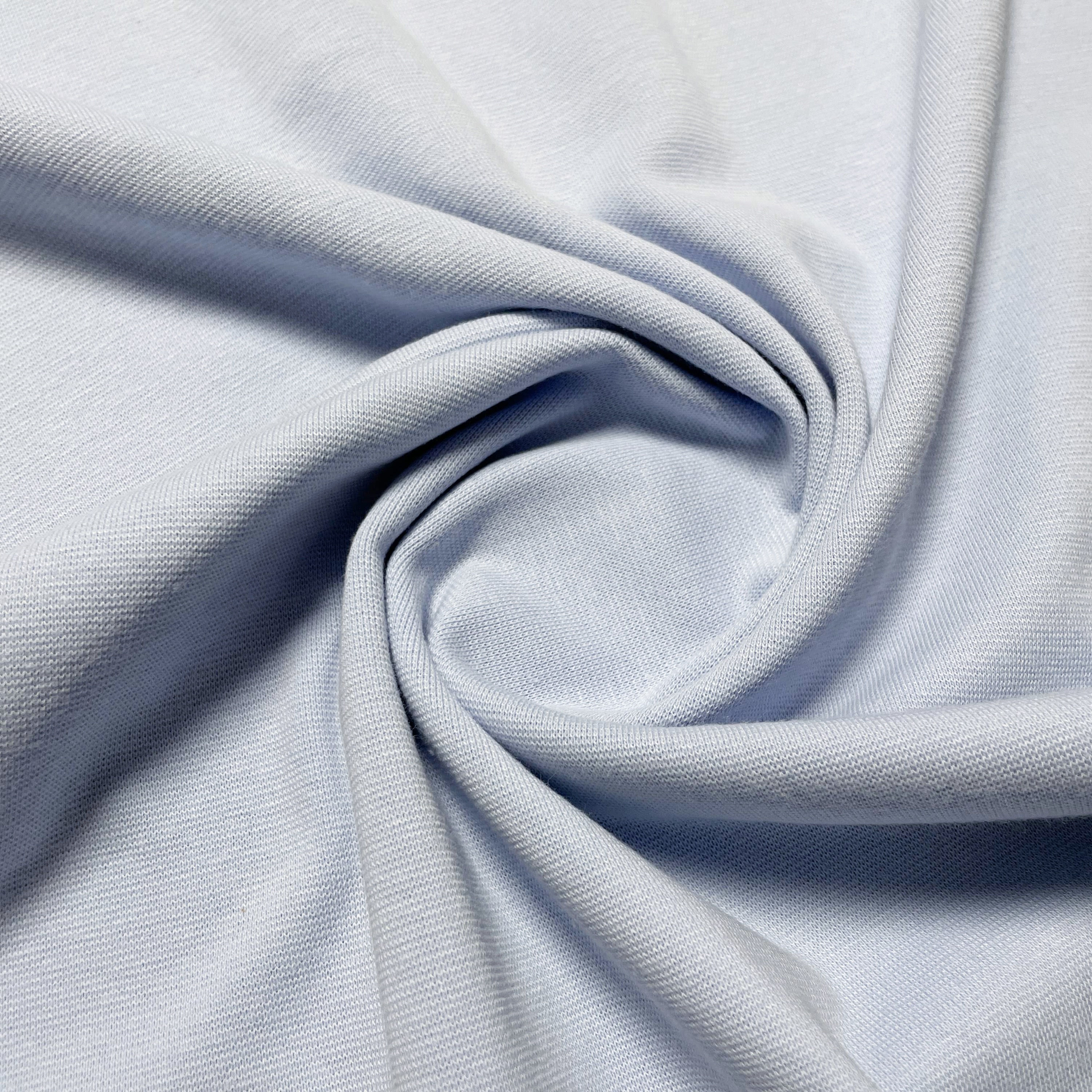 Bündchen in Pastell-Alpinblau