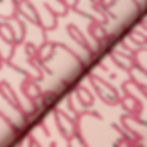 Micromodal I love life von Lillestoff, auf dem Stoffballen