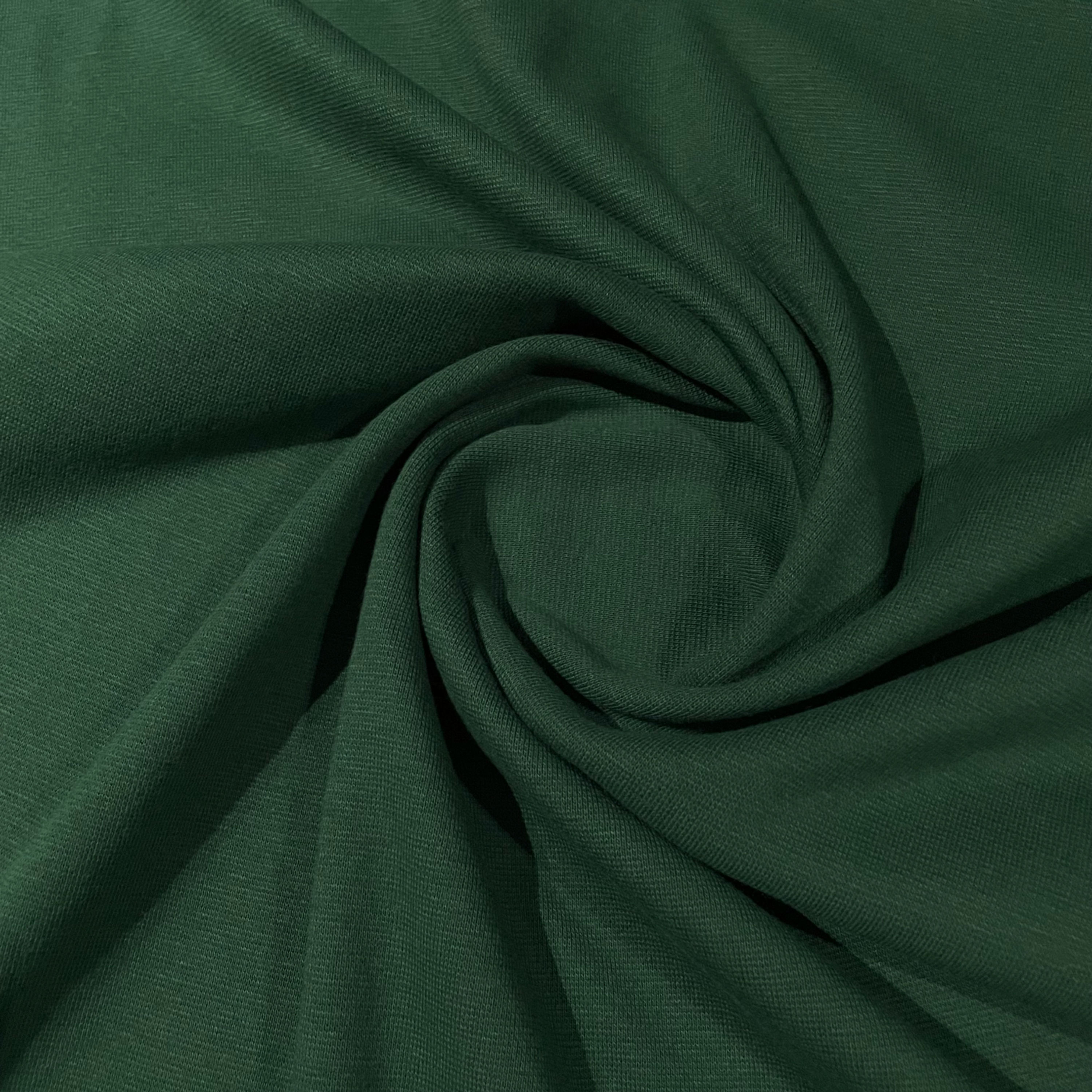 Bündchen in Nadelwaldgrün