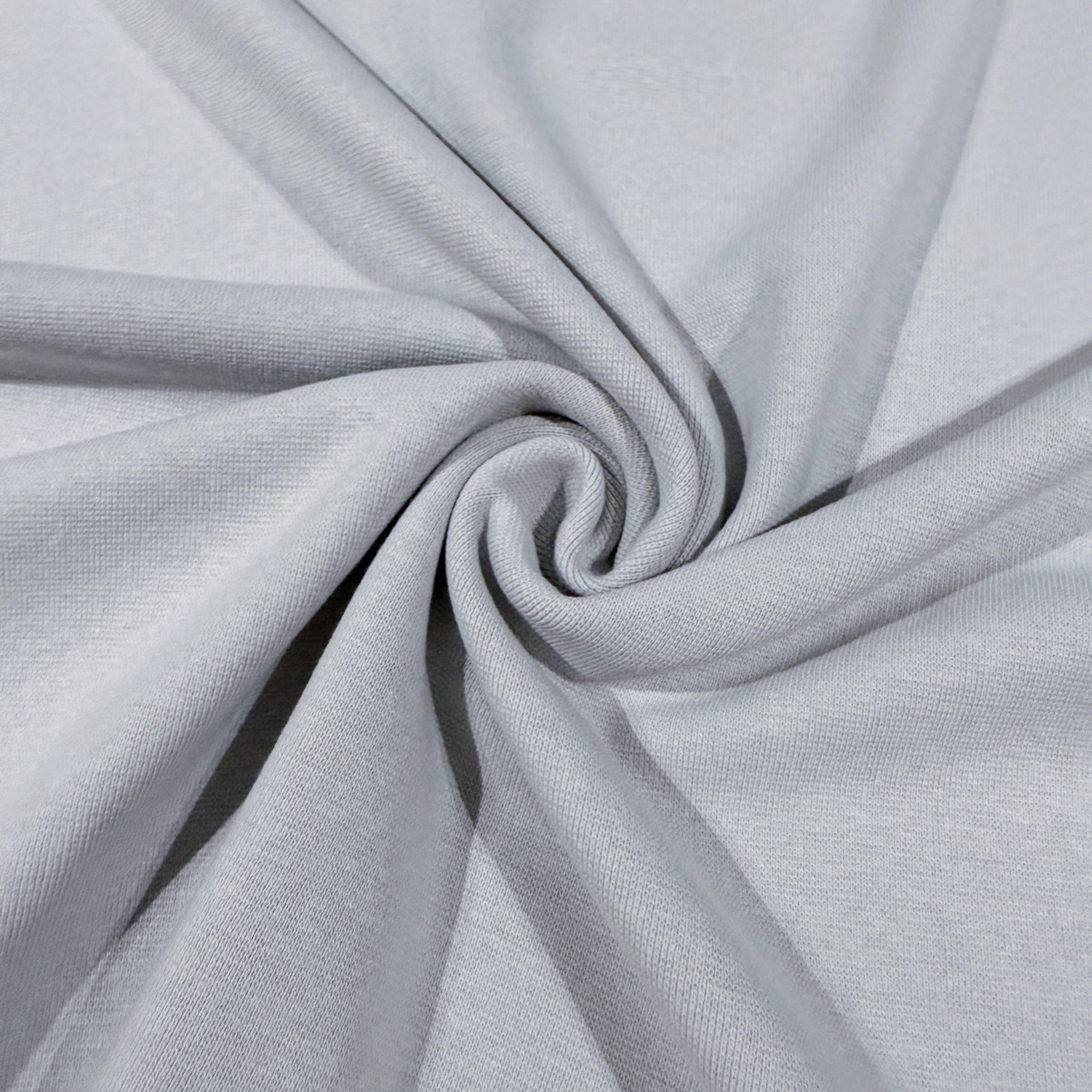 Mega-Bündchen in Pastell-Hellgrau