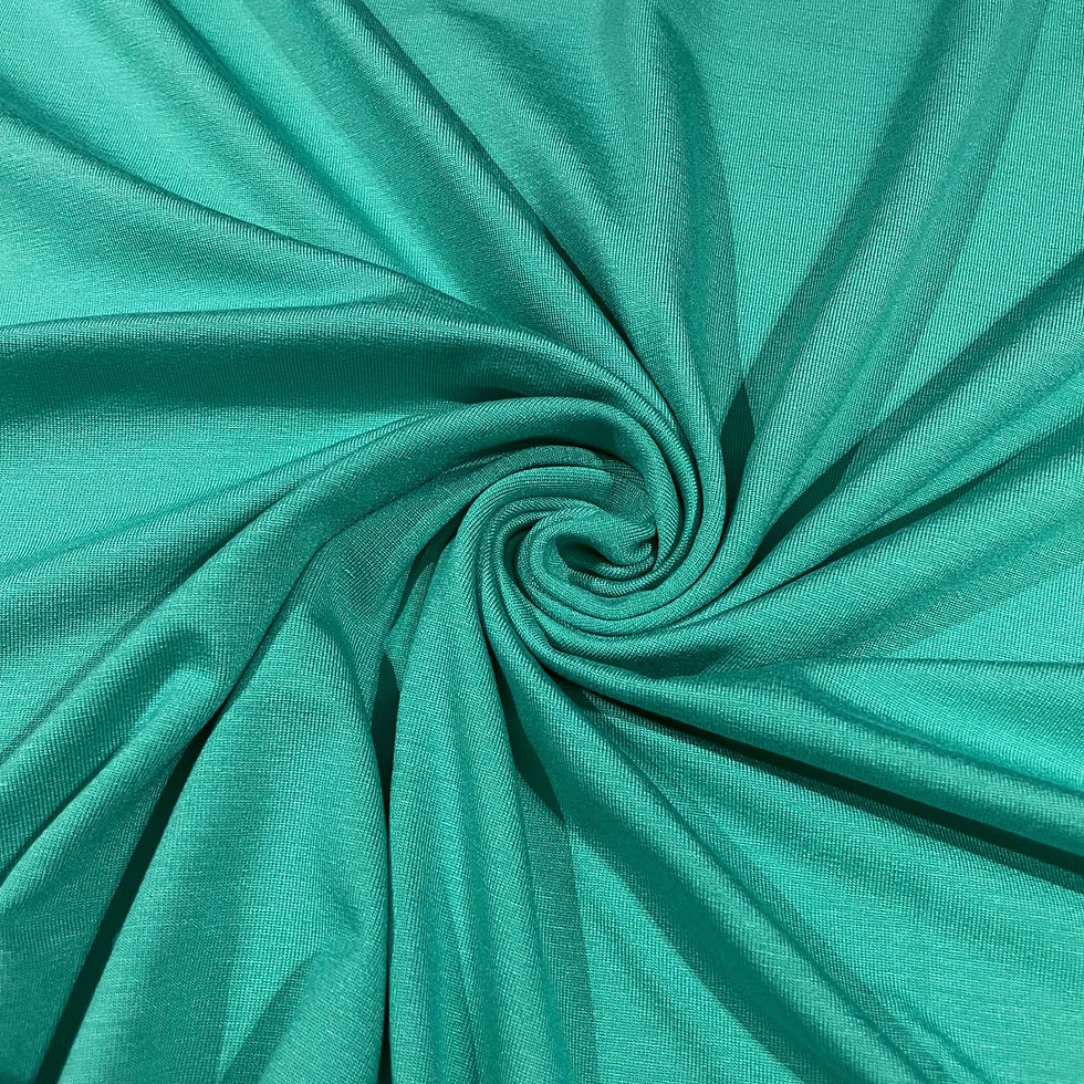 Viskose-Jersey in Tropenmint