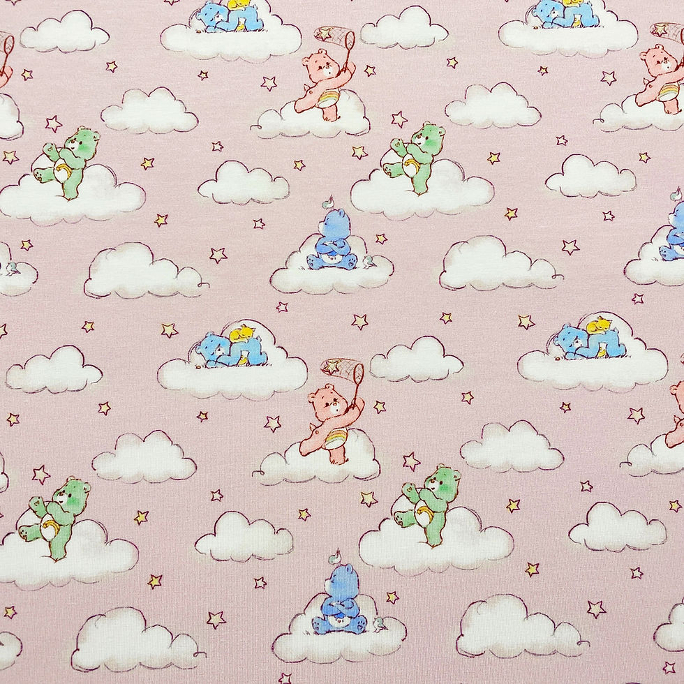 Jersey mit Glücksbärchis, Ansicht von oben