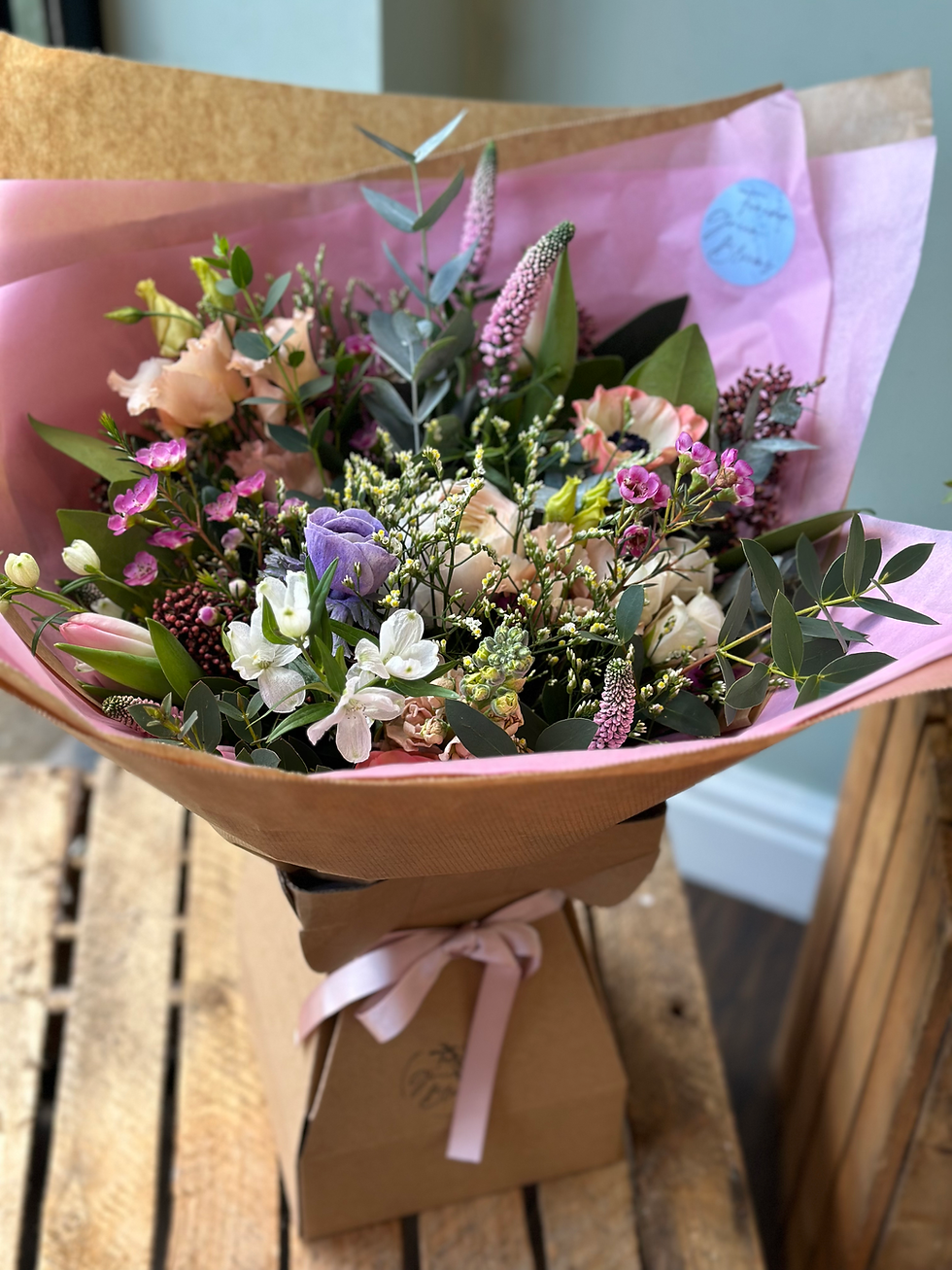 Thumbnail: Mother's Day Deluxe Hand-Tied Bouquet