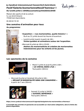 PROGRAMME COMPLET BLP JUILLET 26