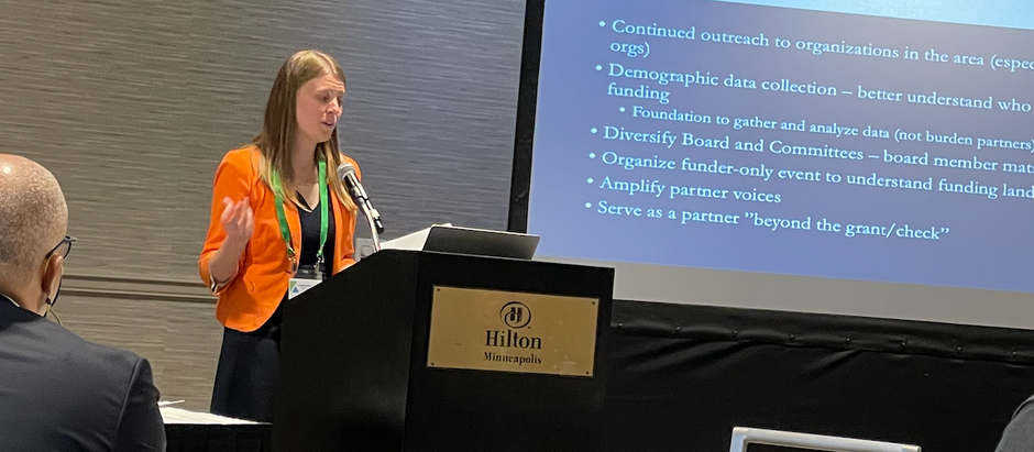 Presenting at Exponent Philanthropy