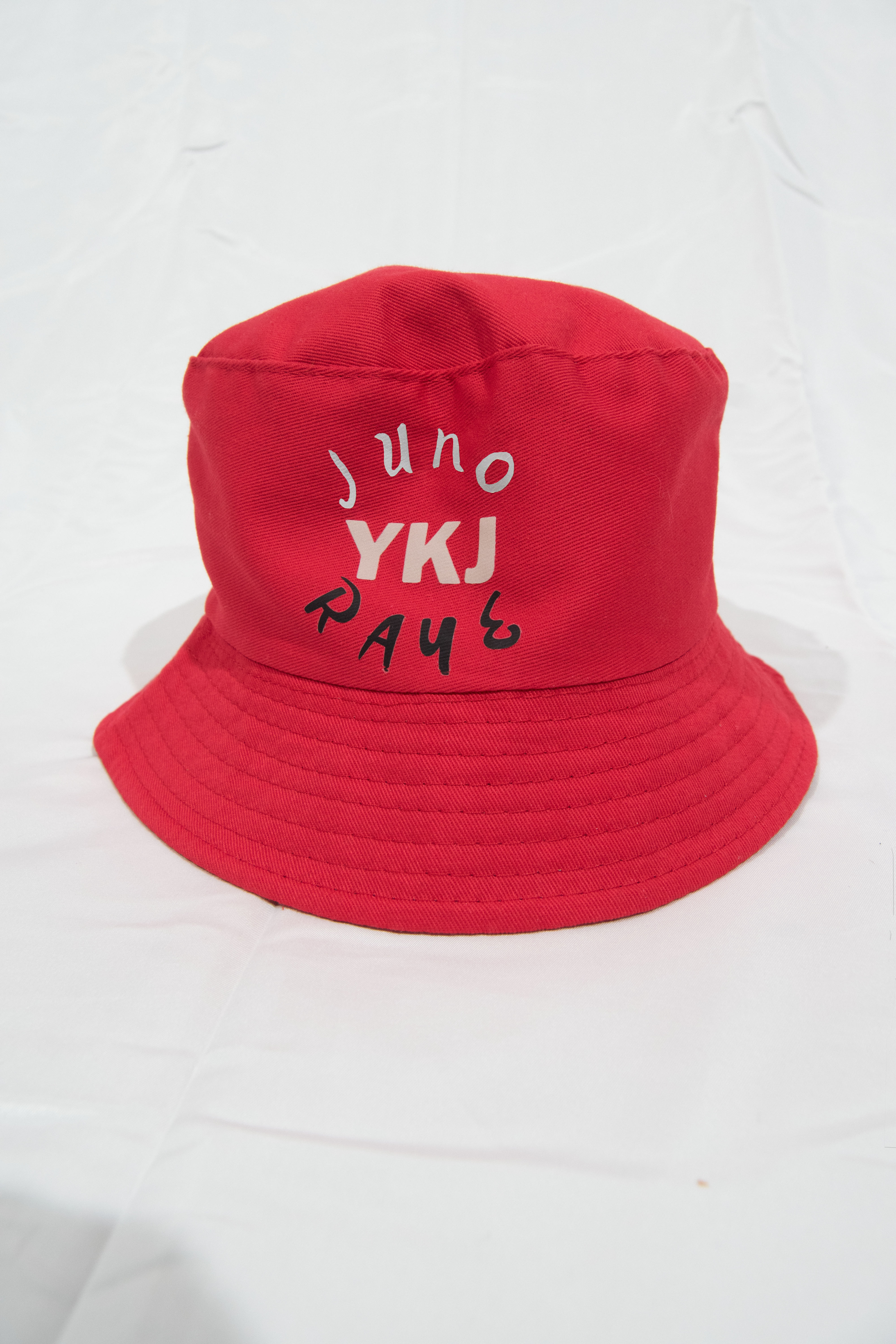 Rose-Red & SunTan Bucket Hat
