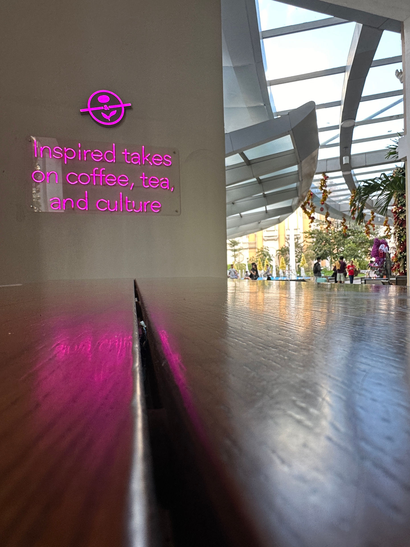 Modern Cafe Ambiance