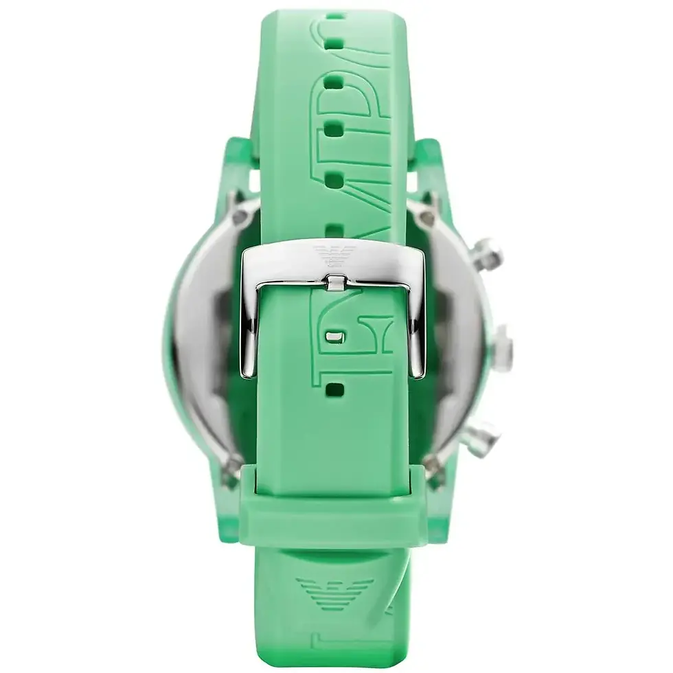 Thumbnail: Men's Emporio Armani AR1057 Green Luigi Automatic Watch