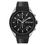 Thumbnail: MENS HUGO BOSS HB1513716 BLACK RUBBER VELOCITY WATCH