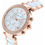 Thumbnail: Michael Kors MK5774 Ladies Parker White and Rose Gold Watch