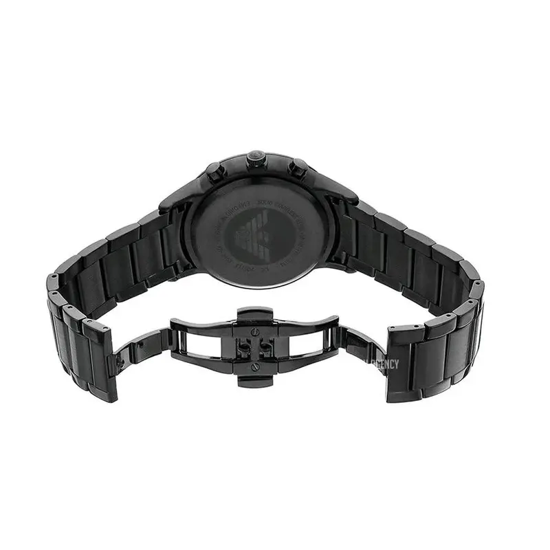 Thumbnail: New Mens Emporio Armani AR2453 Black ION Watch