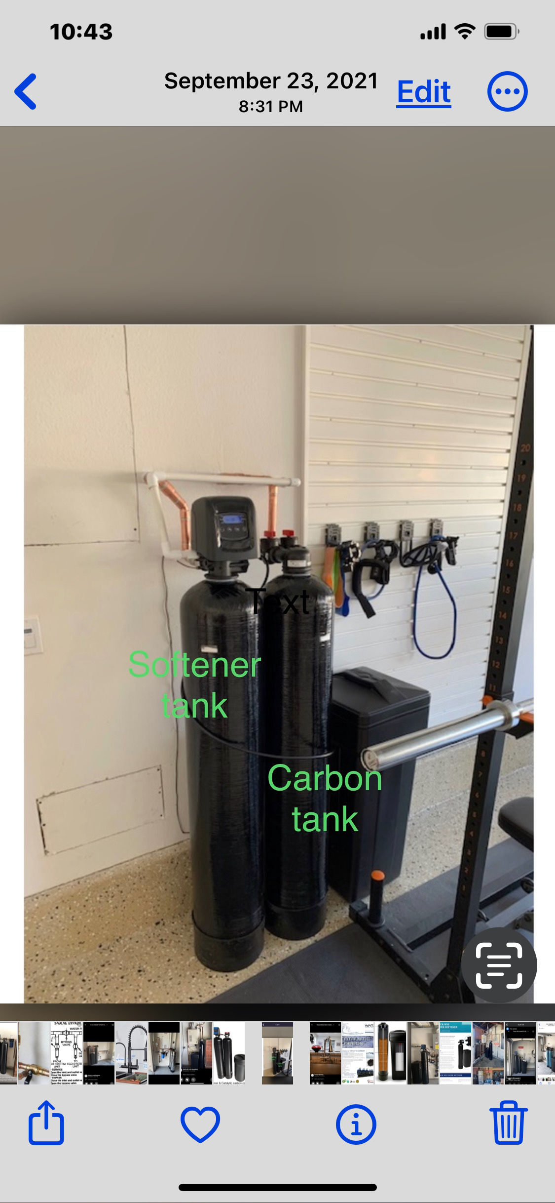 Fleck 5800/Carbon - combo two tank- installation not included 