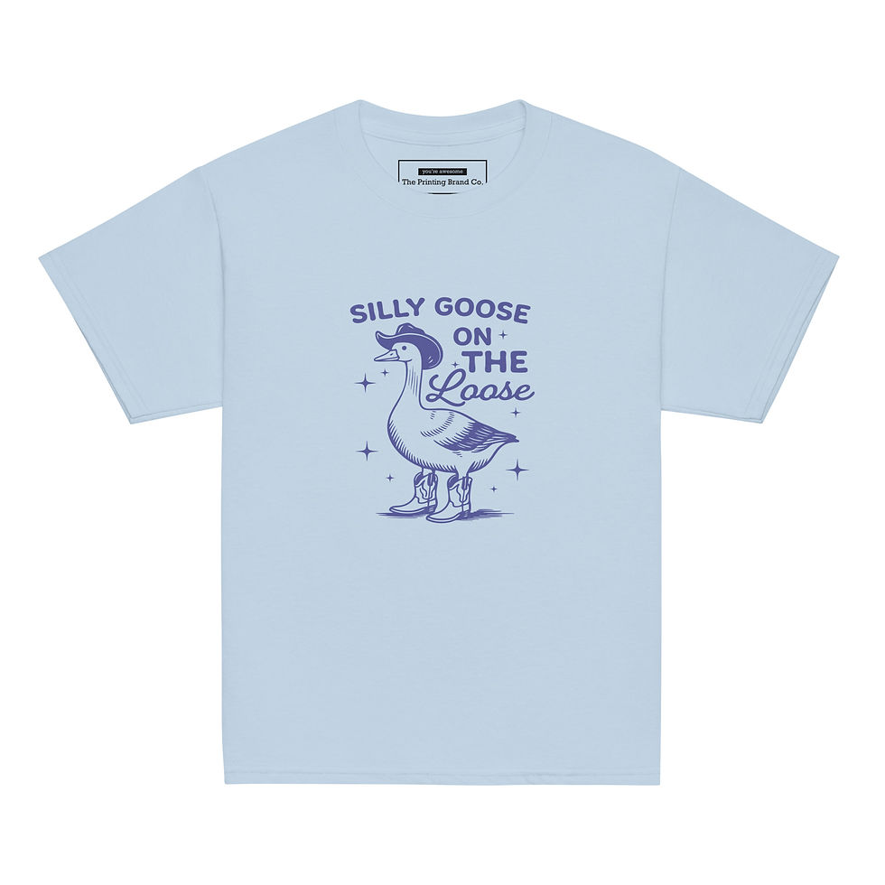 Thumbnail: ' Silly goose' - Girls youth T-shirt 