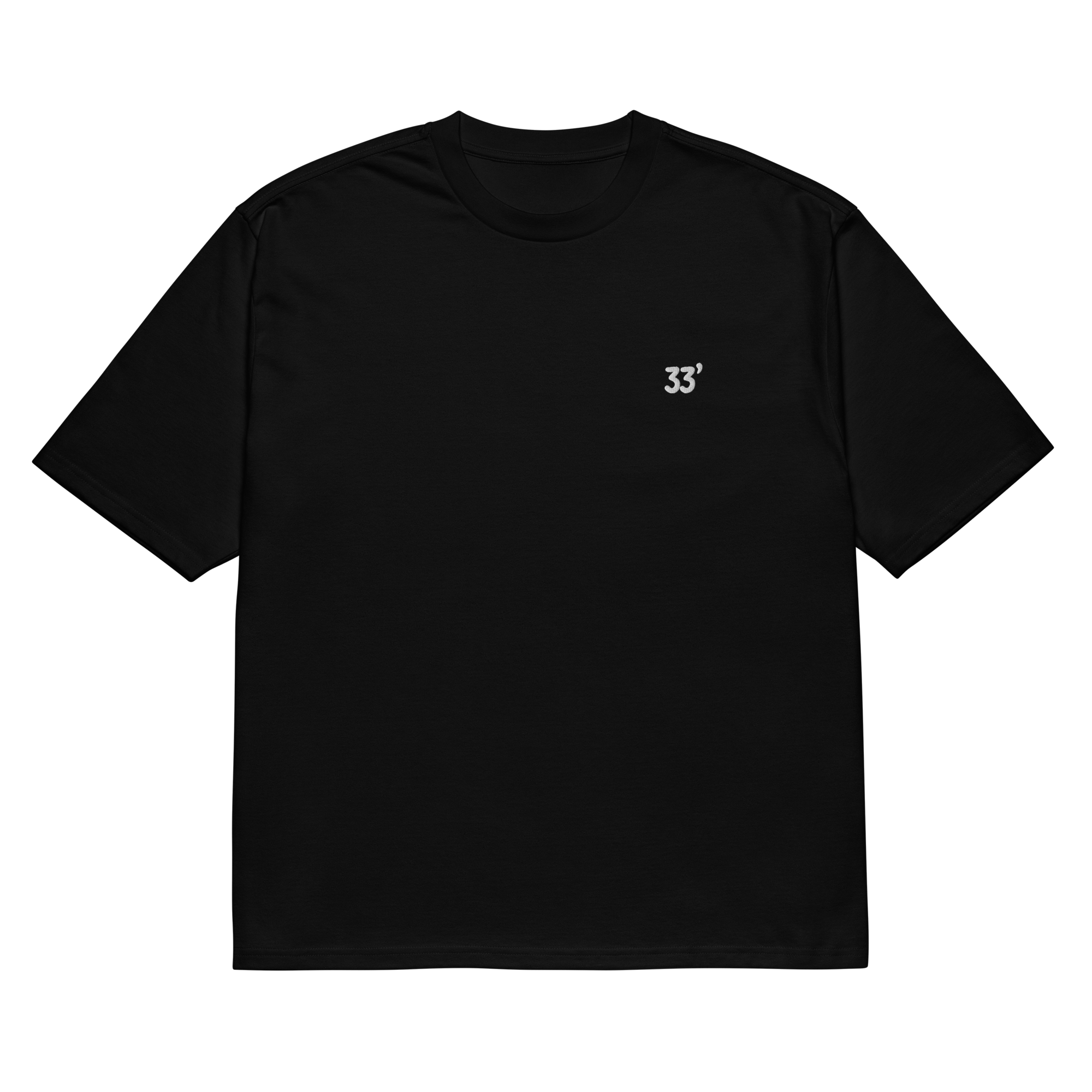33' - Oversized heavyweight T-shirt