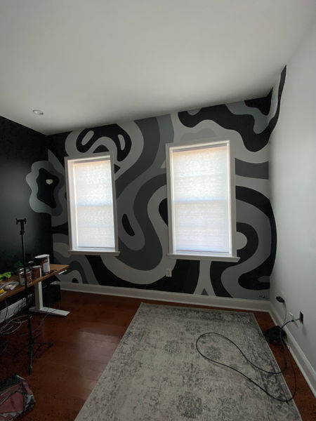 Office/Guest Room Mural