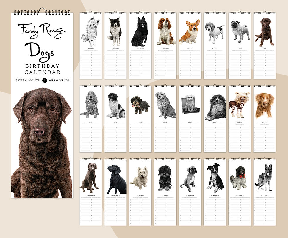 Thumbnail: Honden verjaardagskalender