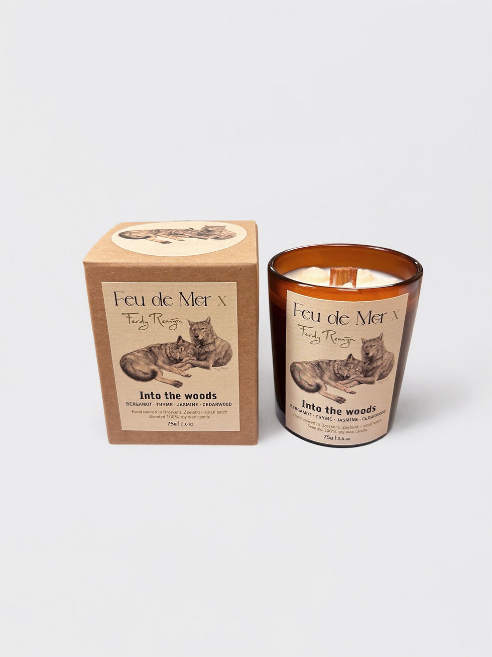 Geurkaars 'Into the woods' 75g